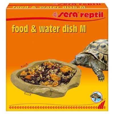 sera reptil food/water dish M