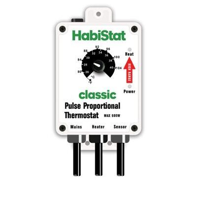 HABISTAT PULSE THERMOSTAT HÖHERE TEMPERATUREN WEISS 600 WATT