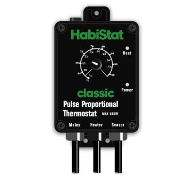 HABISTAT PULSE THERMOSTAT SCHWARZ 600 WATT