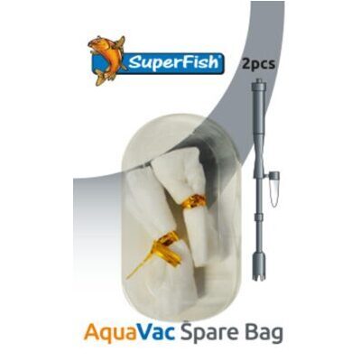 SUPERFISH AQUAVAC ERSATZBEUTEL 2 STÜCK