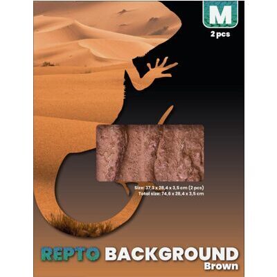 REPTO BACKGROUND BROWN 76x30x30