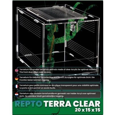 REPTO TERRA CLEAR 20X15X15,3