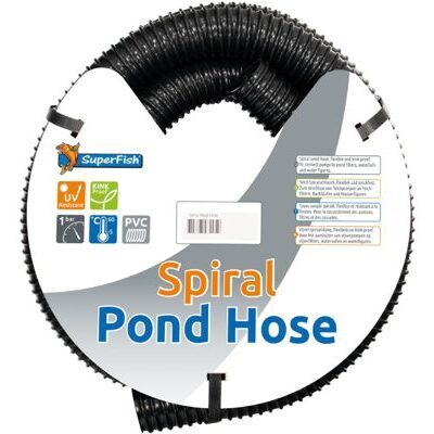 SPIRALSCHLAUCH SCHWARZ 25 MM 30 MTR