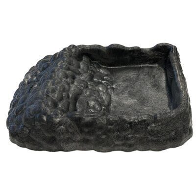 REPTO DECO TORTOISE DISH GREY XL