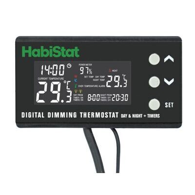 HABISTAT DIGITALER DIMMBARER THERMOSTAT TAG/NACHT TIMER 600 WATT