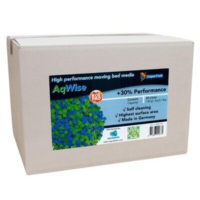 AQWISE SCHWIMMENDES FILTERMEDIUM 20 LTR