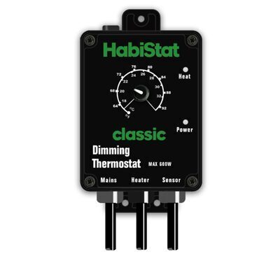 HABISTAT DIMMBARER THERMOSTAT SCHWARZ 600 WATT