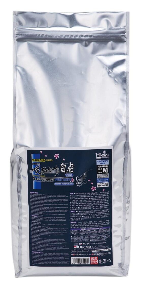 SAKI HIKARI PURE WHITE FLOATING M 5 KG