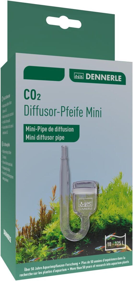 CO2 Diffusor-Pfeife Mini crystal