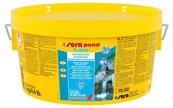 sera pond O2 plus 2.200 ml (2 kg)