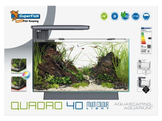 QUADRO 40 MULTI COLOUR Weiss