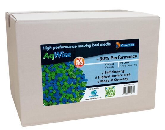 AQWISE SCHWIMMENDES FILTERMEDIUM 20 LTR