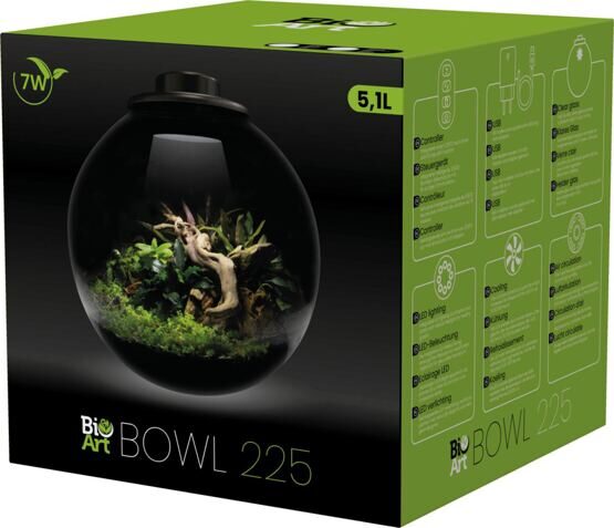 BIO ART BOWL 225 BLACK