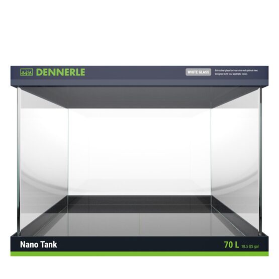 Nano Tank White Glass, 70 L