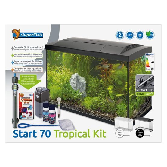 SUPERFISH START 70 TROPICAL KIT SCHWARZ