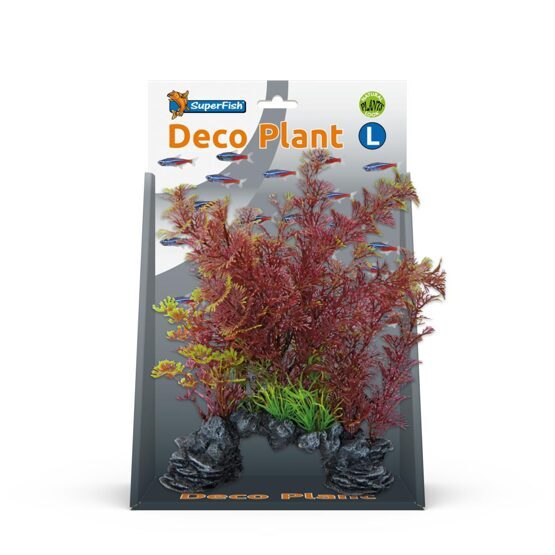 SF DECO PLANT L CABOMBA RED