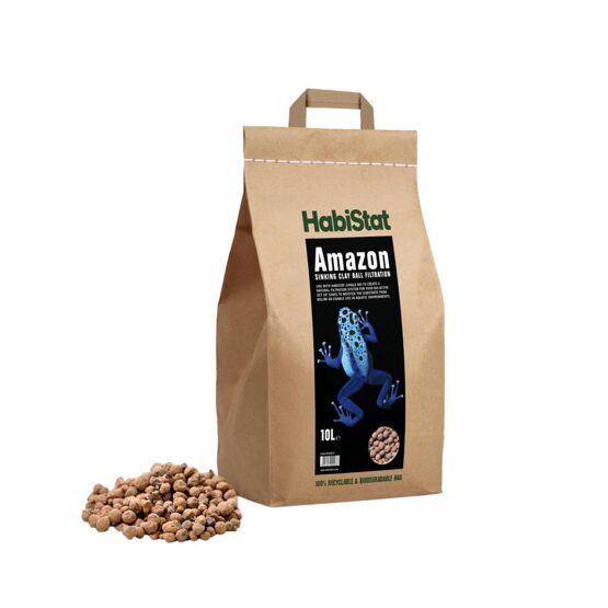 HABISTAT AMAZON SINKENDE TONKUGEL FILTERSUBSTRAT 10 LITER