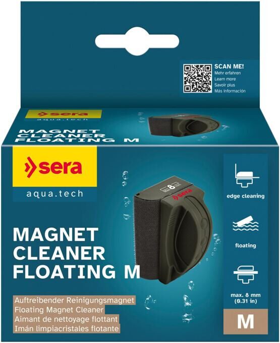 Magnet Cleaner Floating M 8 mm Glass