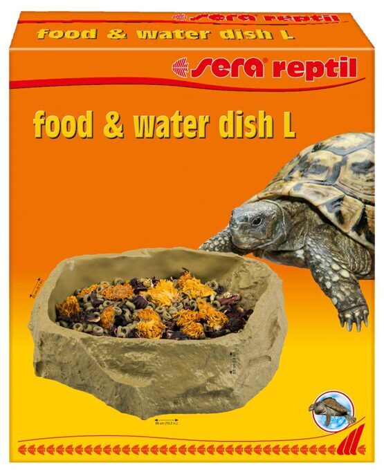 sera reptil food/water dish L