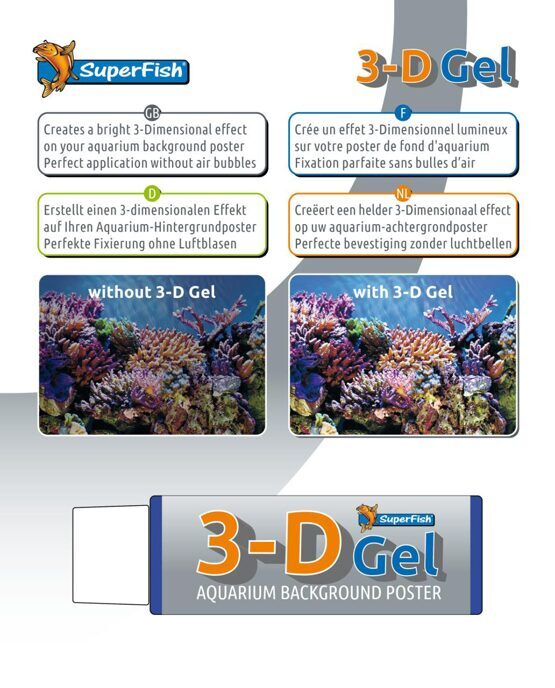 SUPERFISH 3D DEKO POSTER GEL