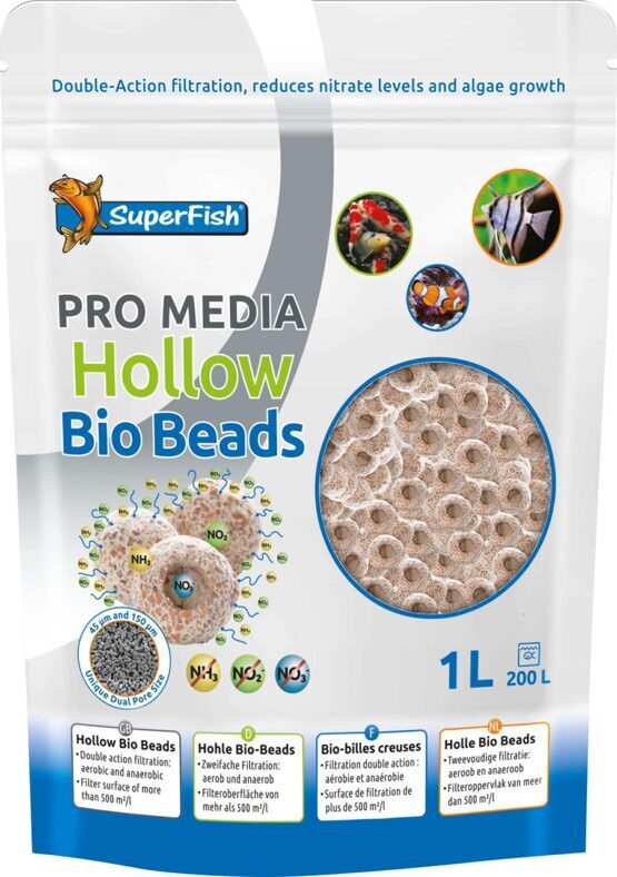 SUPERFISH PRO MEDIA BIO BEAD 1000 ML