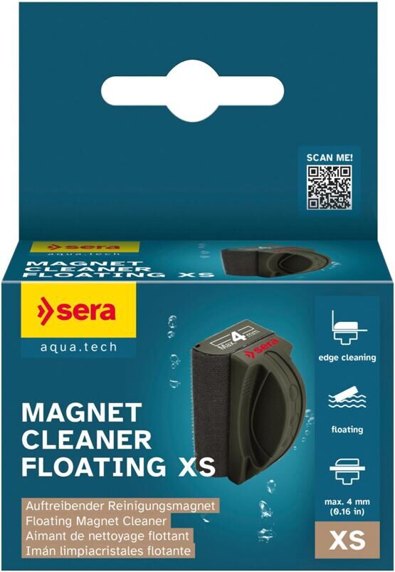 Magnet Cleaner Floating XS 4 mm Glass