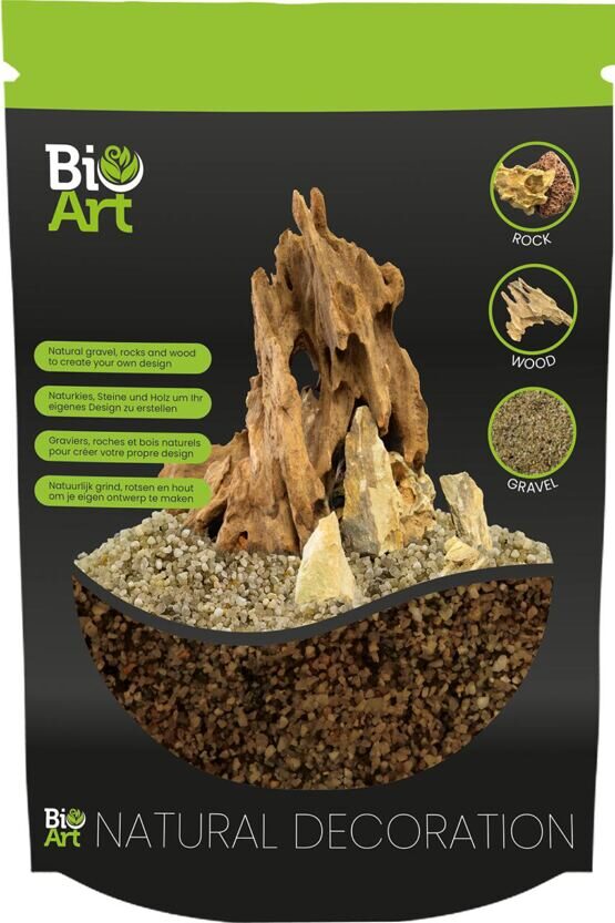 BIO ART GRAVEL BRAUN 800GR