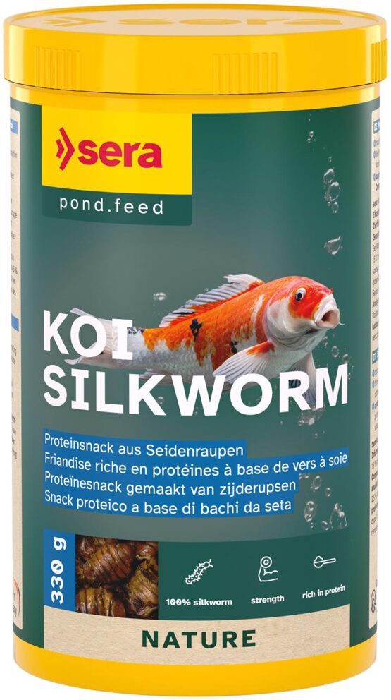 sera Koi Silkworm Nature 1.000 ml (330 g)